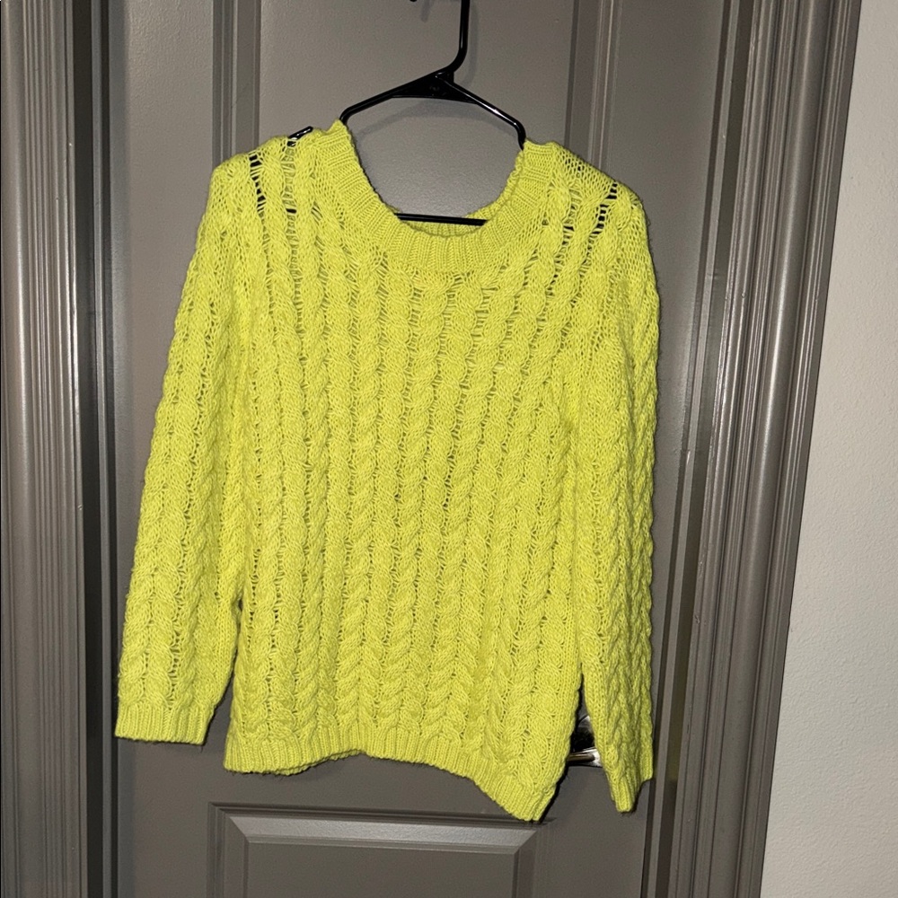 Joe Fresh Women's Bright Yellow Sweater